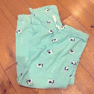 Cozy llama pajama pants